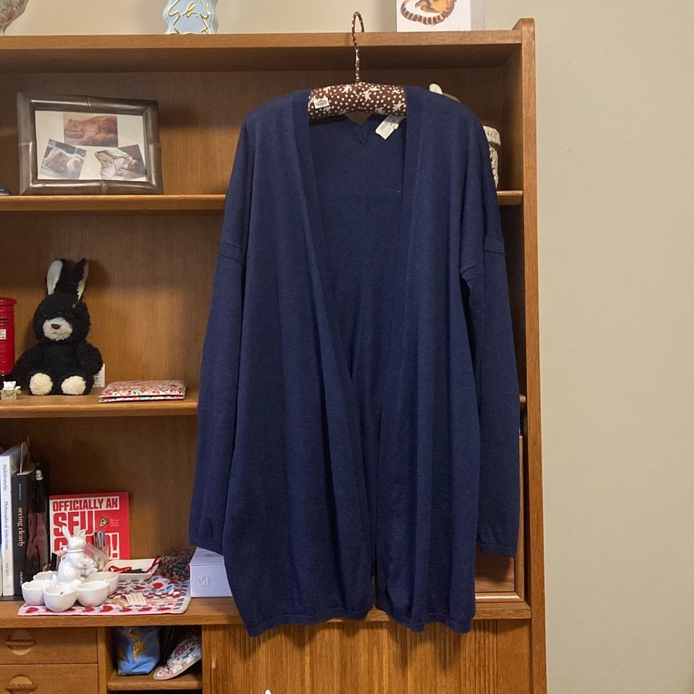 CLOSET CLOSING! French brand Marie Sixtine Silk/cotton blend cardigan